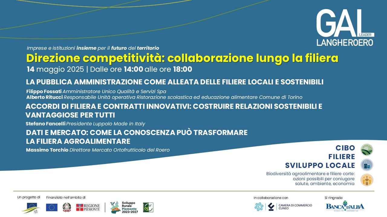 Direzione competitività: collaborazione lungo la filiera